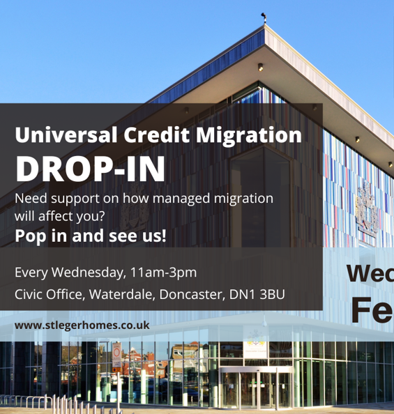 Universal Credit Migration Drop Ins