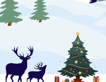 Christmas scene