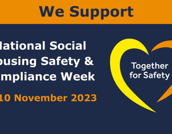 Image promoting National Social Housing Safety & Compliance Week