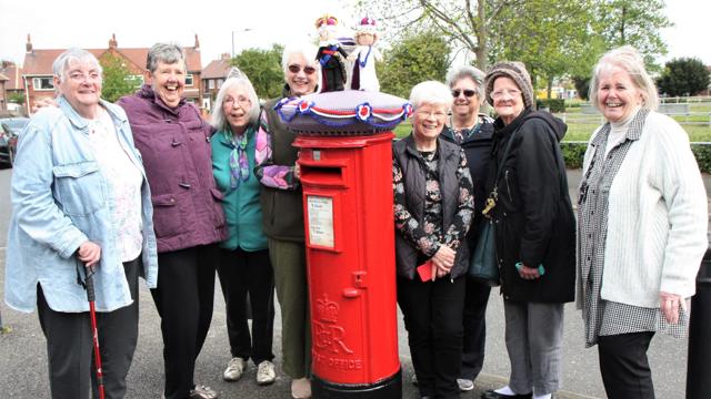 Coronation Postbox Topper