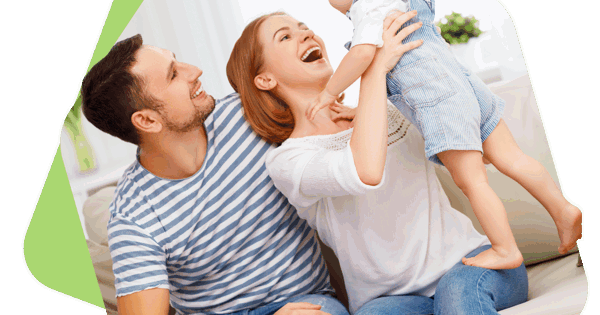 Parents and child