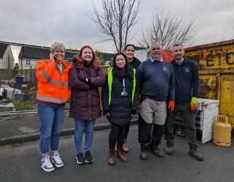 Workers in community